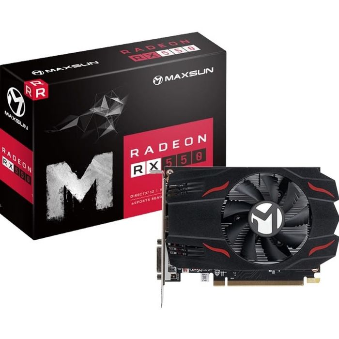 Видеокарта Rx 550 6 gb