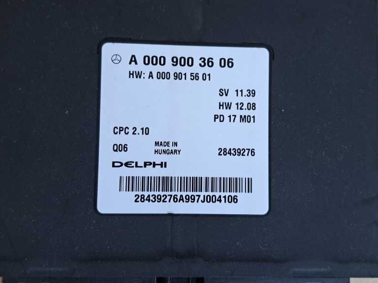 Calculator SAM CPC Mercedes B-Class W246 W176 C-Class W205 E-Class W213 Cod A0009003606