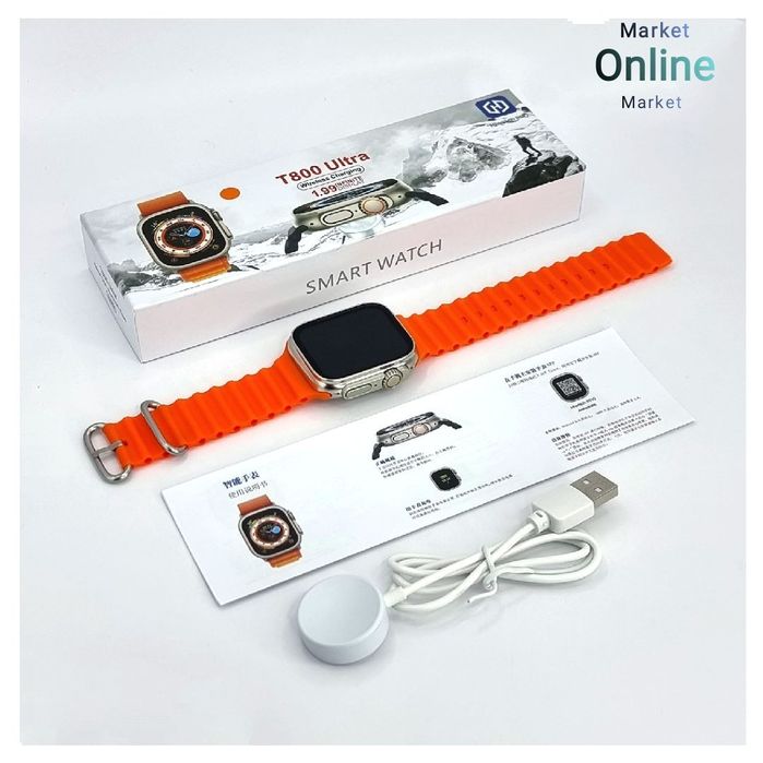 Smart watch T800 Promax, T800 Ultra, T900 Ultra soatlari, Смарт часы ...