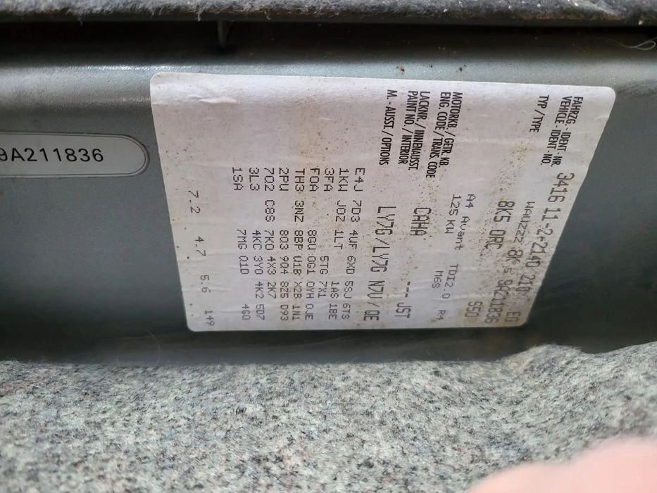 Usa fata dreapta/Usa spate dreapta Audi A4 B8 Break 2008-2013