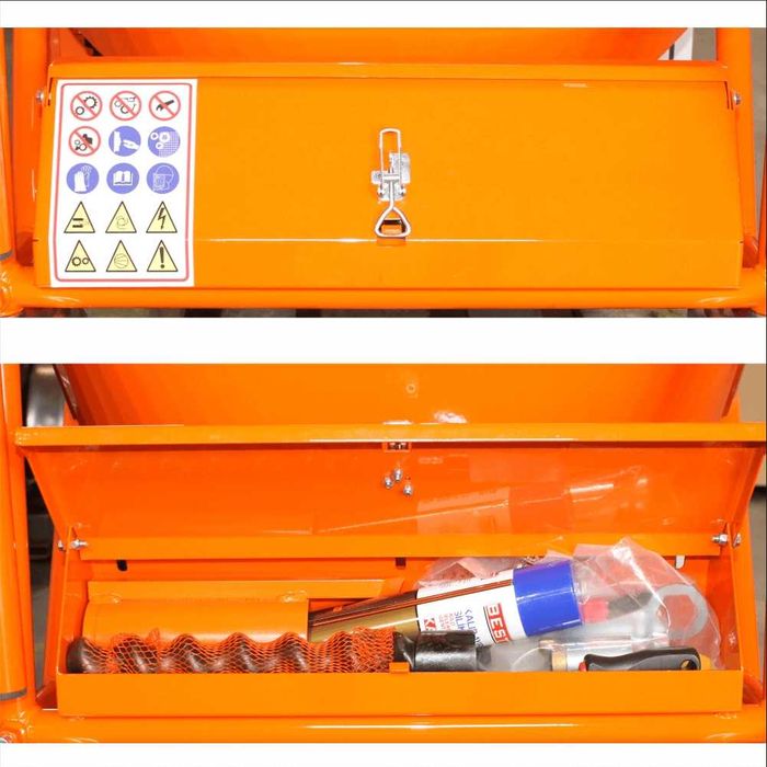 RESIGILATA - Masina de tencuit Bisonte PCS-K35 220V debit 5-20 l/min materiale preamestecate