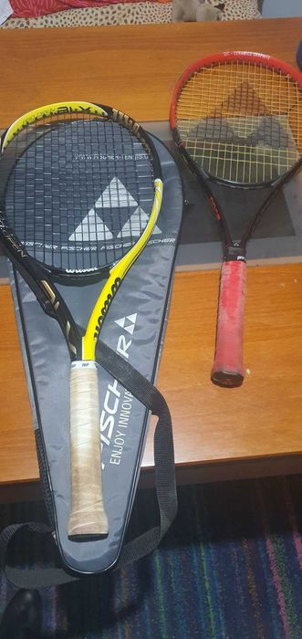 тенис ракети Wilson BLX Pro Open и Fisher Pro N1
