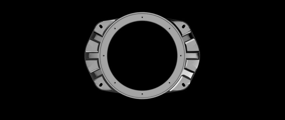 Adaptor boxe 6x9 la 6.5” PREMIUM | 170mm | PETG rezistent | Upgrade audio auto
