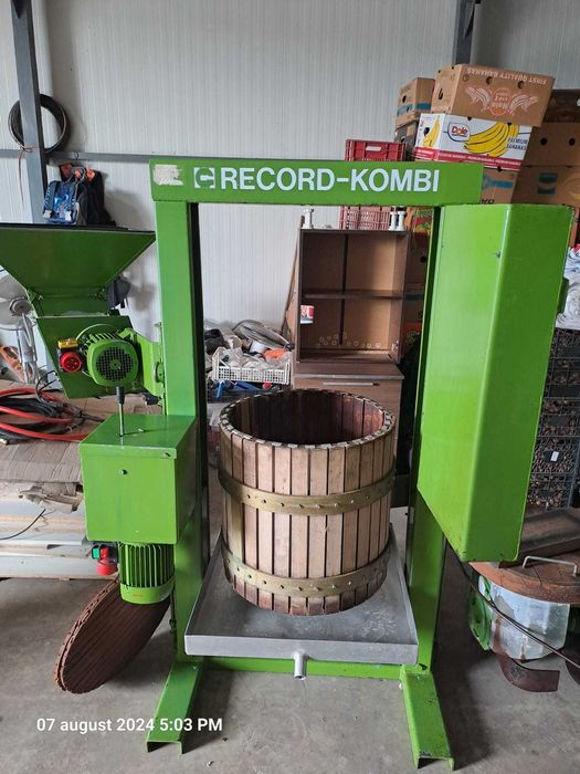 presa tocator fructe