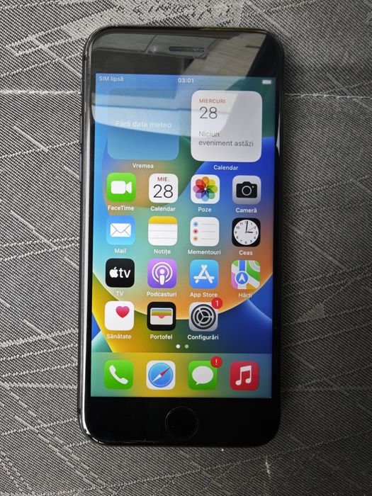 iPhone 8 - stare perfectă, baterie 100%