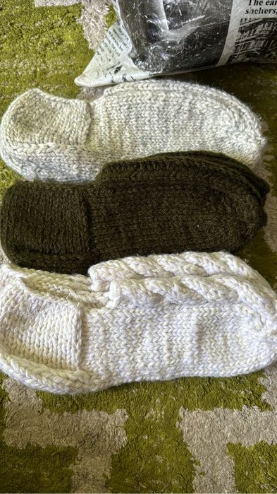 Носки, следки теплые