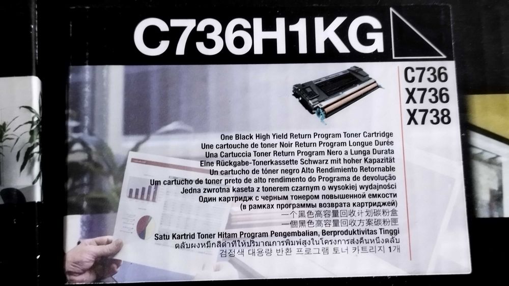 Тонер касети за Lexmark C736H1MG и ​C736H1KG
