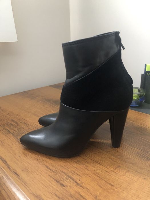 Сапоги кожанные