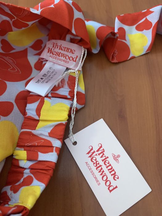 Bandana de par Vivienne Westwood rosie/galbena