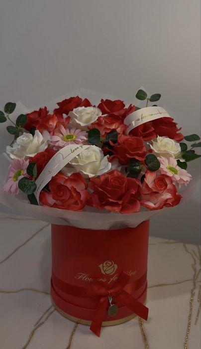 Мыльные розы на подарок