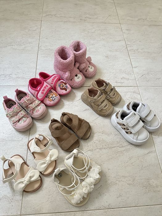 Детски обувки biomechanics, hm, adidas и пантофи 19,20,21,22 размер