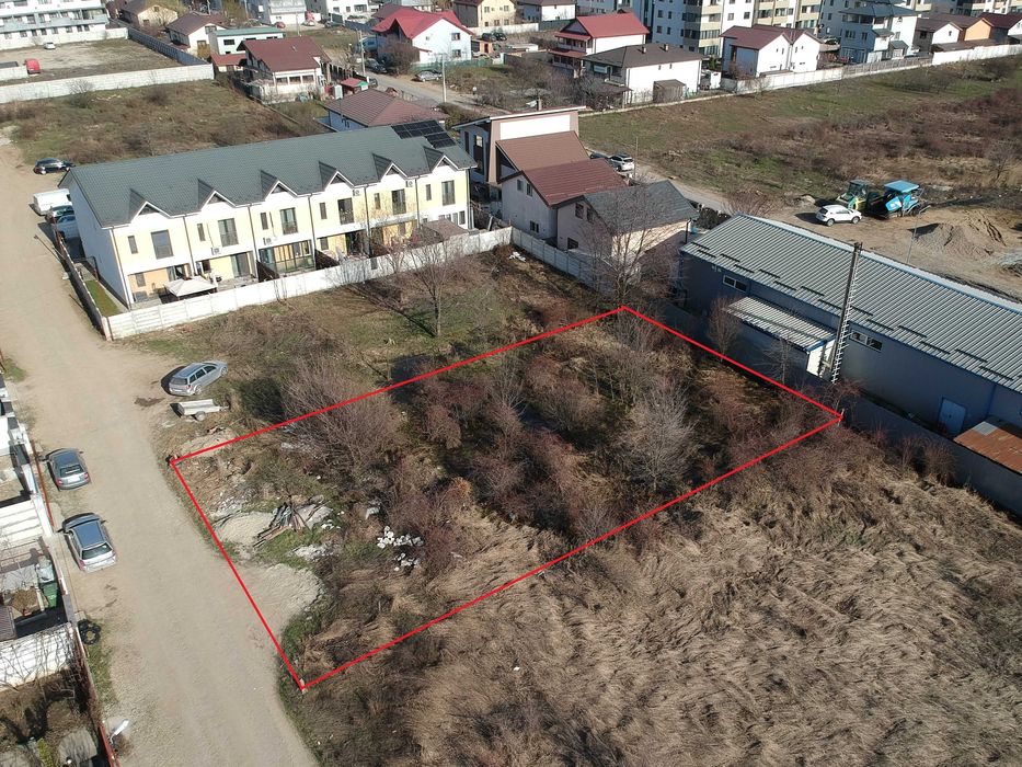 Teren Bragadiru - Str. Topaz | Utilități | Posibilitate lot dublu