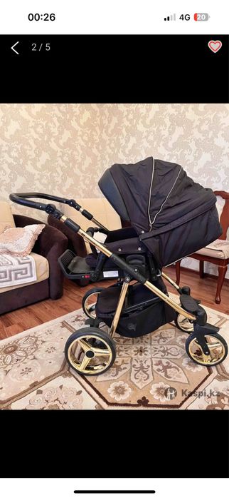 Зимняя детская коляска