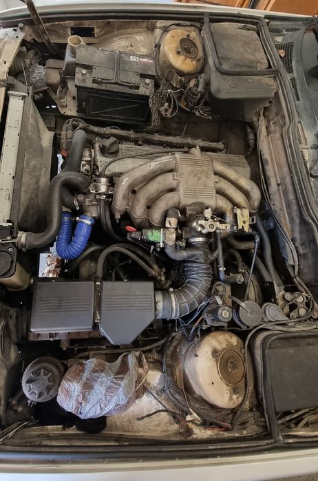 BMW 520i в движение