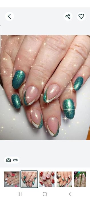 Наращивание и покрытие гель лак