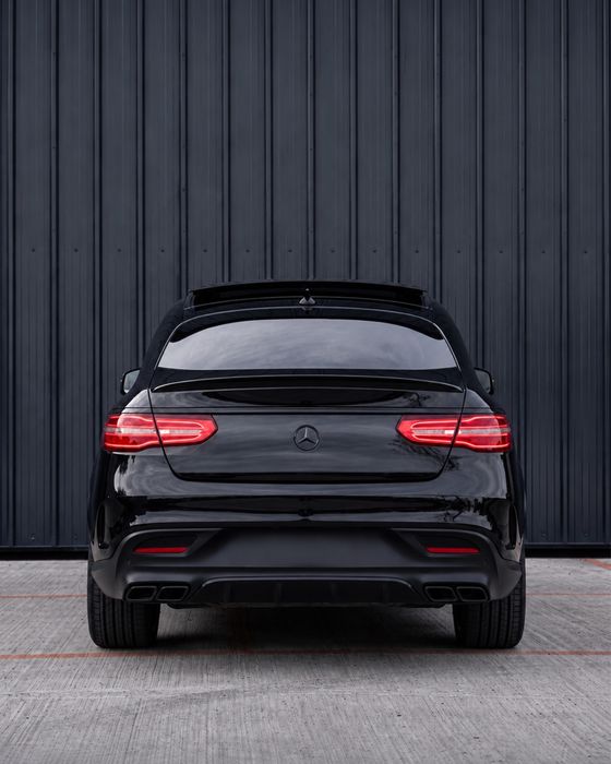 Дифузьор с ауспухови накрайници Mercedes GLE COUPE C292 AMG-Line (2015-2019)