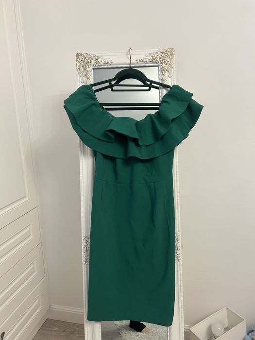 Rochie verde  de ocazie!