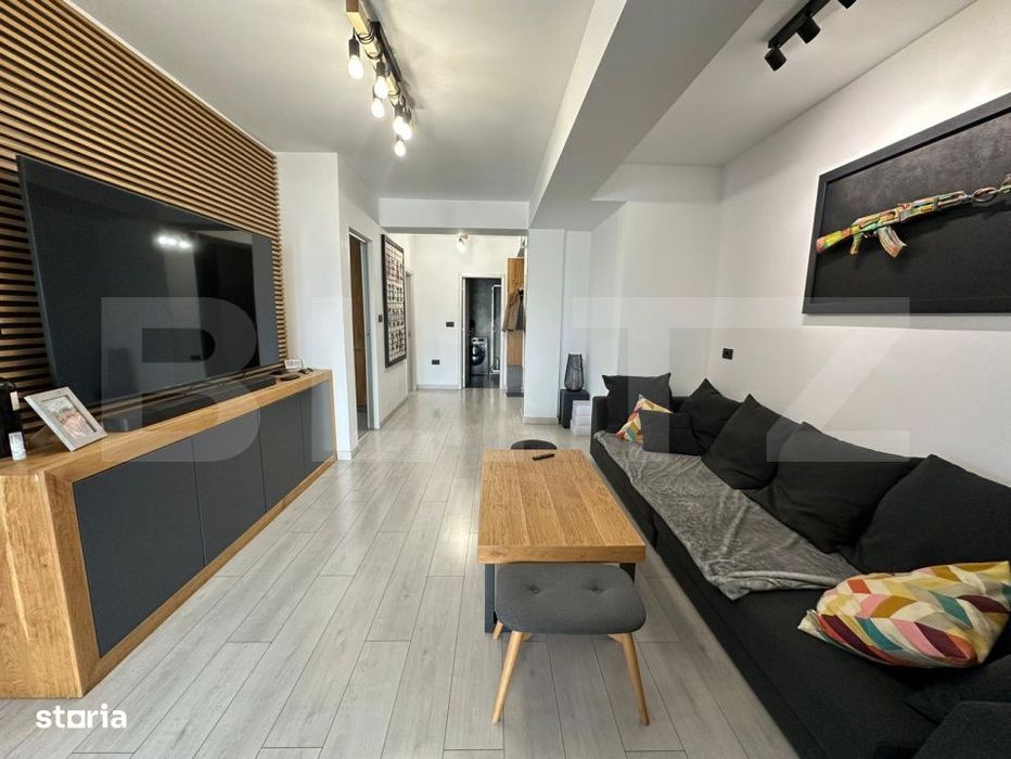 Penthouse cu terasa si jacuzzi, 75 mp, zona Valea Rosie