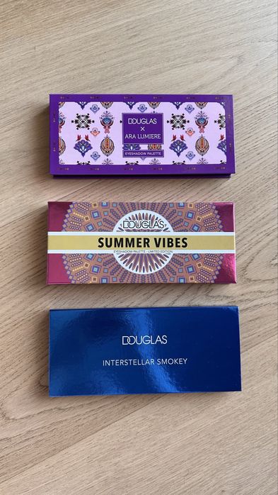 Set machiaj complet – palete Essence + Douglas + farduri lichide Lamel