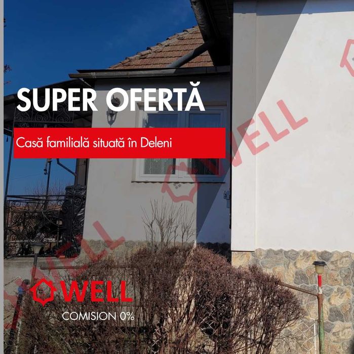 De Vanzare Casa Familiala Situat In Deleni