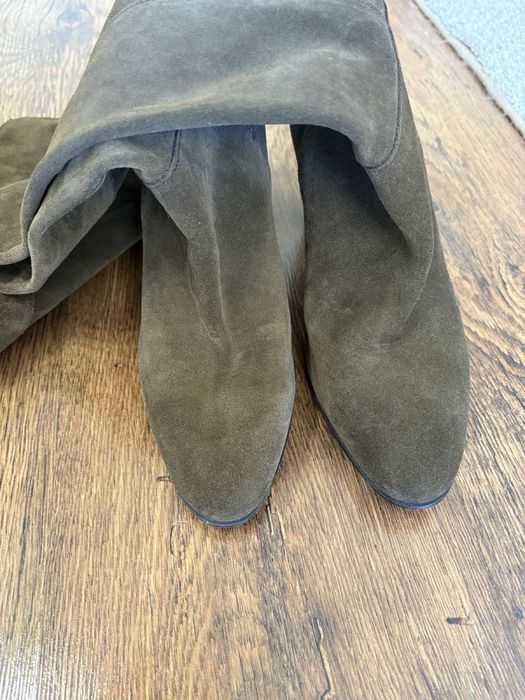 Ботуши от естествен велур  Zara