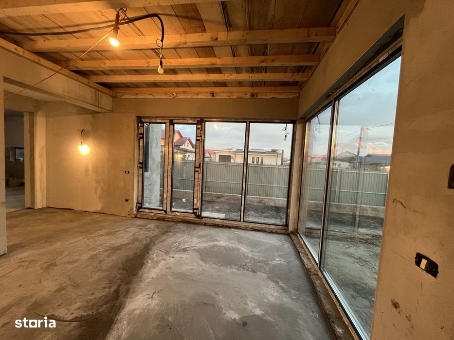 Vilă P+1 duplex la cheie cu 2 si 3 dormitoare și utilități