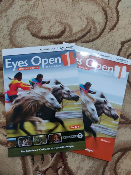 Учебники Eyes Open 1 (Student's book, Workbook)