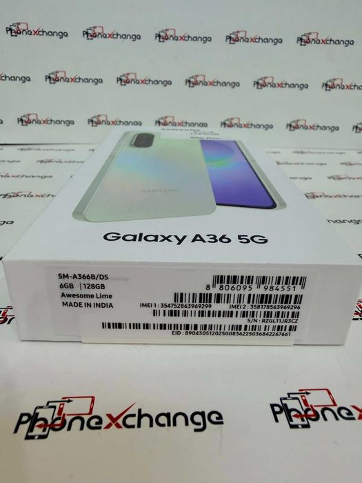 Samsung A36 5G Awesome Lime 128/6GB Sigilat  51016