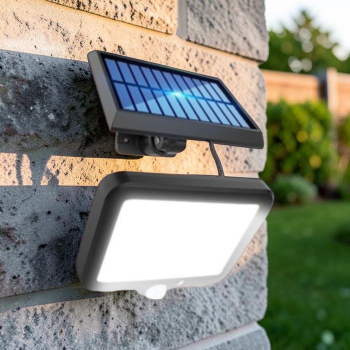 Lampa solară cu 100 led