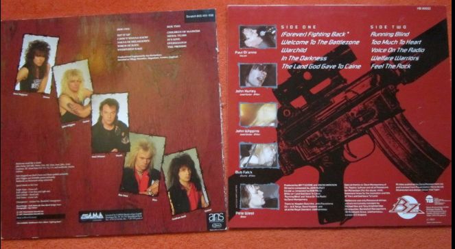 rar Paul Di'anno Battlezone Fighting Back,Children Of Madness Germany