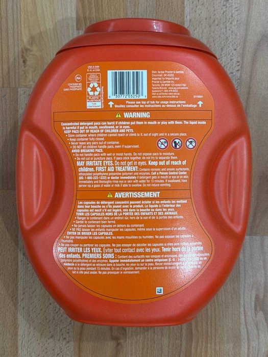 Капсулы  Tide PODS 3-в-1 с пятновыводителем 112 капсул! Made in USA!