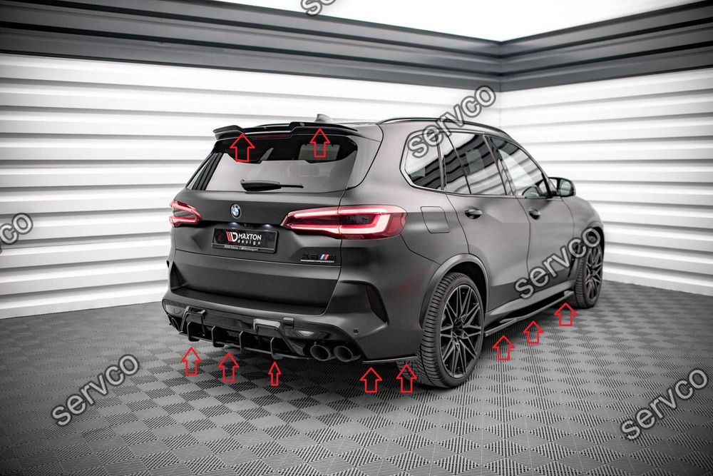Pachet Prelungiri Body kit tuning Bmw X5M F95 2018- v2 Maxton Design