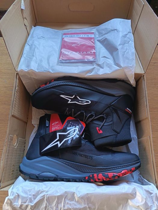 ALPINESTARS SPEED FORCE xr sh blek red gray размер 43