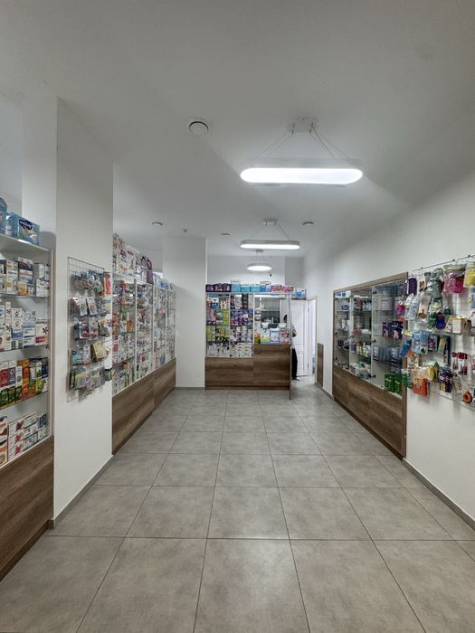 Сдается действующая аптека на левом берегу!