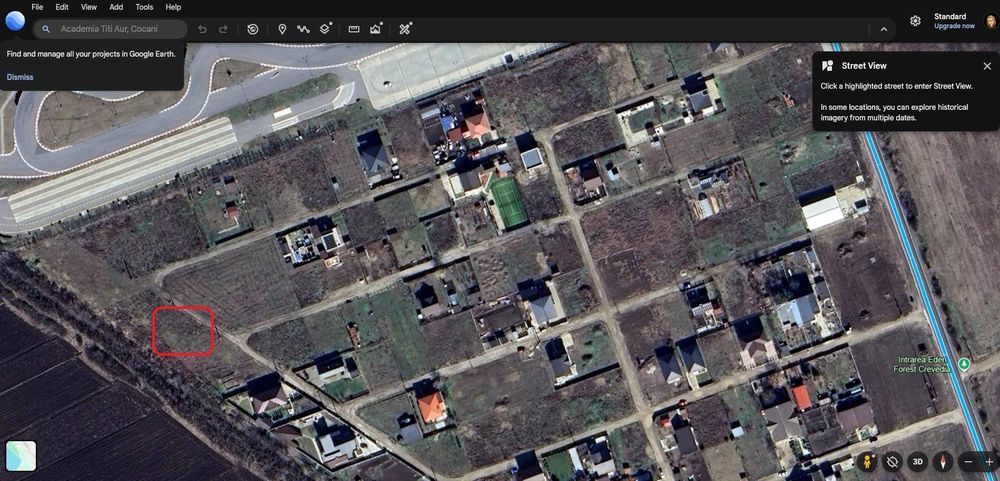 Teren intravilan 741 mp – Casa cu Tei 2, Cocani / Crevedia