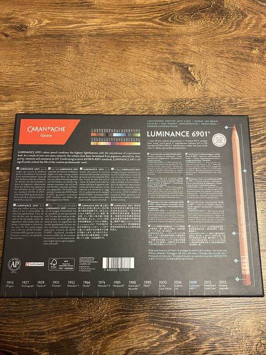 Creioane profesionale Caran D’ache luminance 6901