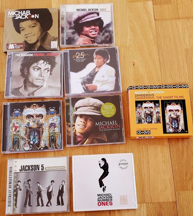 CD uri noi, intacte Michael Jackson