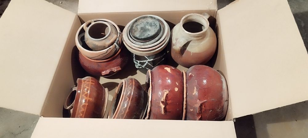 Глинени съдове без счупено