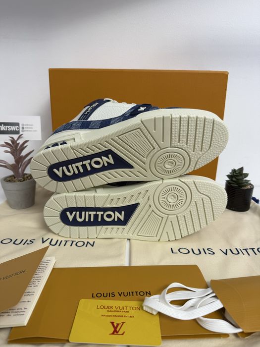 Louis vuitton Trainer Denim(42)(DS)