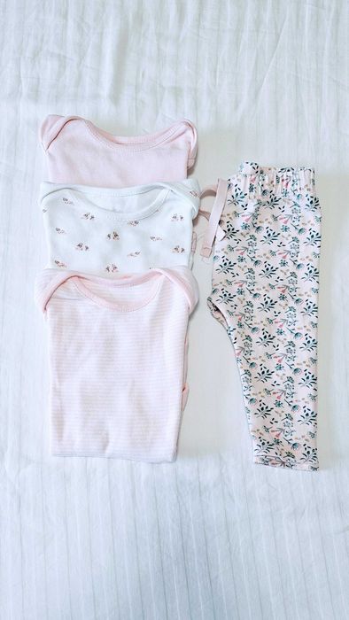 Лот бебешки дрехи HM Baby, Zara Mini и други, 62-68 размер