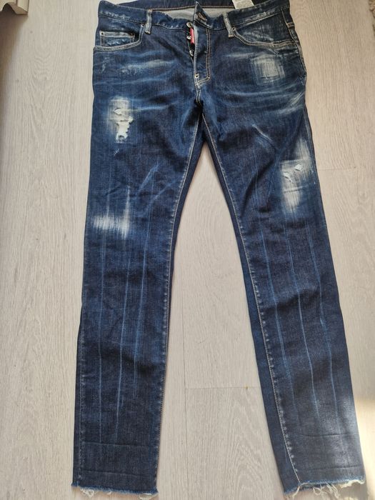 Dsquared2 blugi originali dark blue marimea M 50