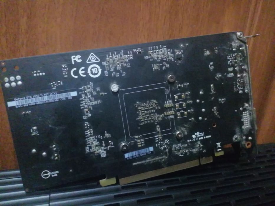GTX 1050 ti видеокарта