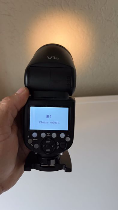 Blitz Godox V1C Canon Cu probleme