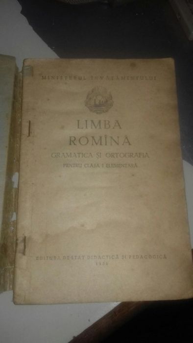 Limba Romana 1956