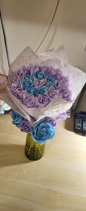 Buchet trandafiri panza