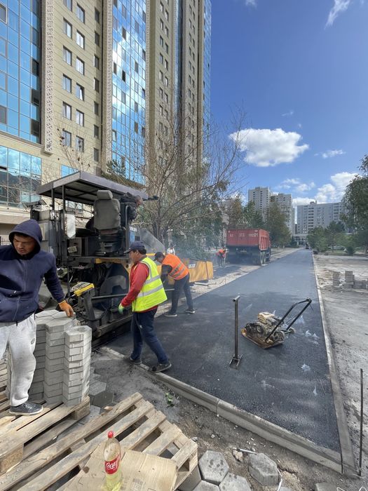 Асфальтирование асфальта Астана