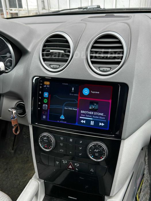 Mercedes ML W164 - 9" Мултимедия Android 15 Мерцедес Навигация Андроид GL X164 CarPlay