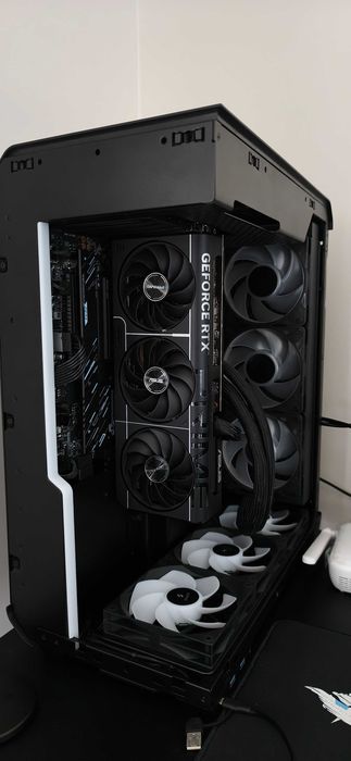 Мощный игровой компьютер на Ryzen 7 9800x3d