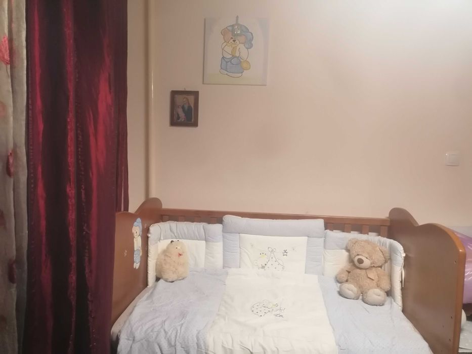 Детско легло 3 в 1, трансформиращо се с 3 нива на матрака