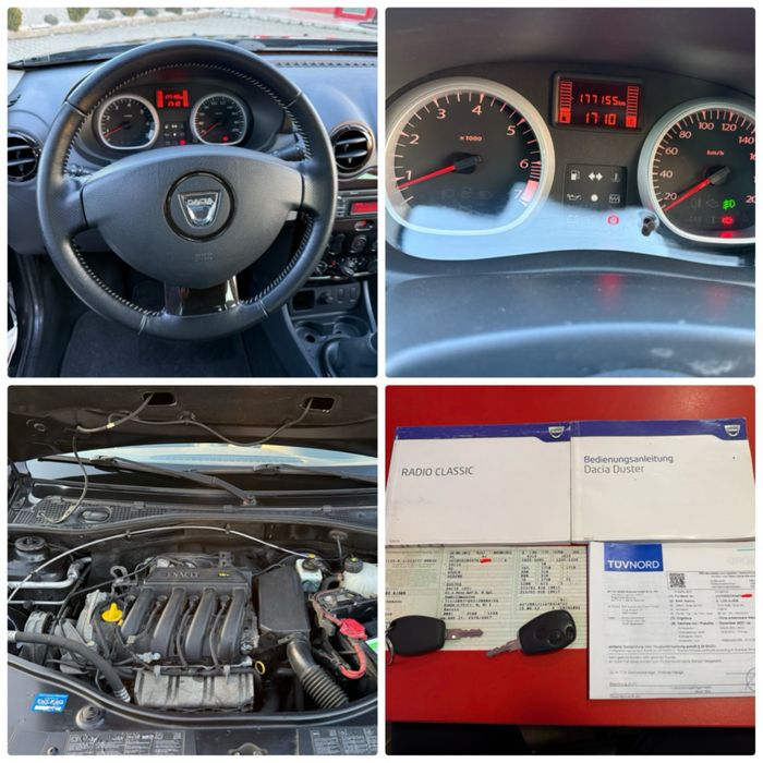 DACIA DUSTER PRESTIGE 1.6 EURO 5 PIELE CLIMA Jante km reali impecabil